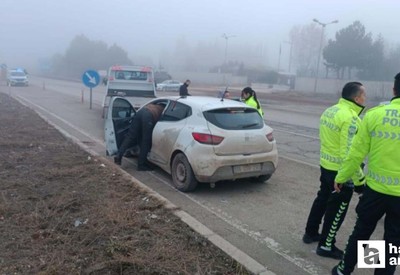 Ankara'da polislerden kaçan sürücü kovalamaca sonucu yakalandı!