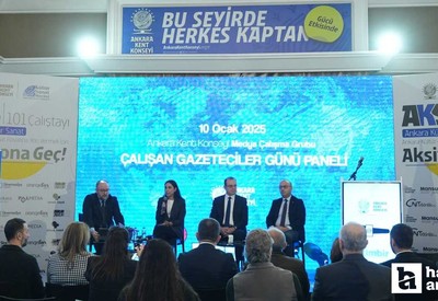 Ankara Kent Konseyinden 10 Ocak Çalışan Gazeteciler Günü paneli