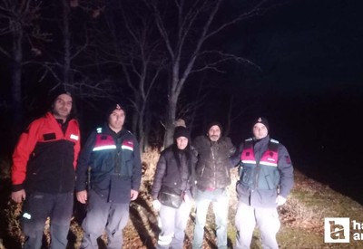 Eskişehir'de ormanlık alanda kaybolan çift saatler sonra bulundular