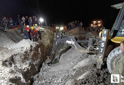 Amasya'da göçük faciası: 2 kişi hayatını kaybetti
