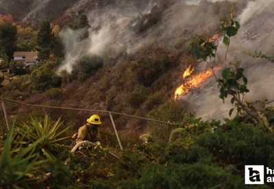 Los Angeles yangını sürüyor: Mahkumlar yangın söndürme çalışmalarına katıldı