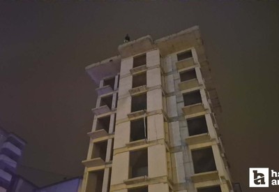 Bartın Emniyet Müdürlüğü’nün karşısında canına kıymak istedi