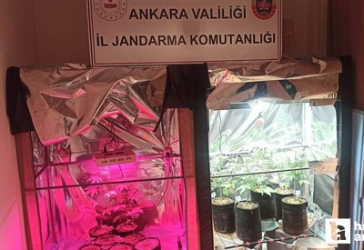 Ankara Yenimahalle'de yasaklı madde operasyonunda 2 kişi yakalandı