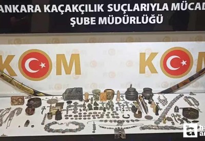 Bala'da Jandarmadan tarihi eser kaçakçılığı operasyonu!