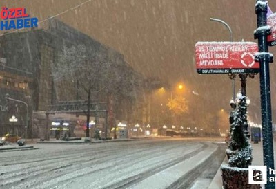 Ankara'da her yer buz kesecek! Ankara'ya donan yağmur uyarısı