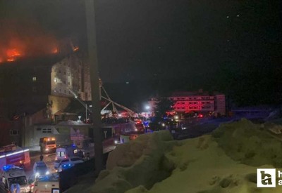 Bolu Kartalkaya'da otel yangını: 3 ölü, 11 yaralı