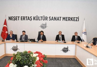 Kırşehir'de yapılan projeler Koordinasyon Kurulu toplantısında masaya yatırıldı