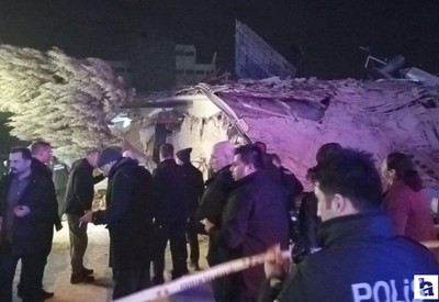 Konya'da 4 katlı bina çöktü: Validen açıklama geldi