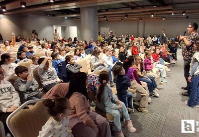 Ankara'da Böcek Şenlik Okulu çocuklara böcek türlerini tanıttı