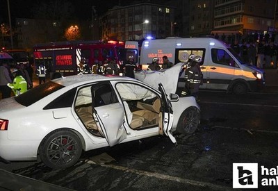 Esenler'de zincirleme kaza: 1 ölü 9 yaralı
