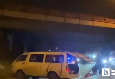 Eskişehir çevreyolu Ankara istikametinde trafik kazası!