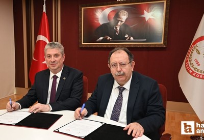 YSK Ankara'da Paraguay Yüksek Seçim Mahkemesi Başkanı Duschek'i ağırladı