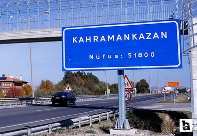 Kızılcahamam-Kahramankazan-Ankara yolunda yapım çalışmaları