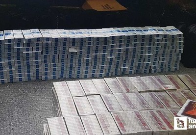 Altındağ'da kaçak sigara ve nargile kömürü operasyonu