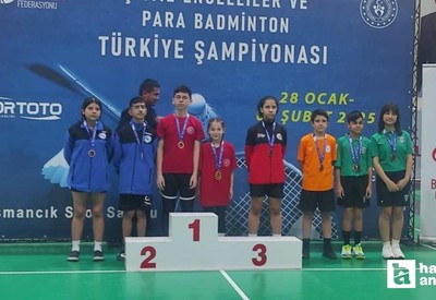 Çorum'da İşitme Engelliler Badminton Türkiye Şampiyonası düzenlendi