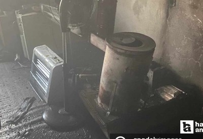 Kırşehir'de müstakil ev yangını söndürüldü