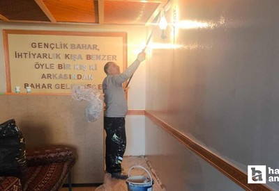 Pursaklar Belediyesi'nden dede torun evlerinde detaylı temizlik