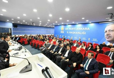 AK Parti Ankara İl Yürütme Kurulu listesi belli oldu