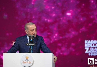 Cumhurbaşkanı Erdoğan, partisinin 7. Olağan Kadın Kolları Kongresi'nde açıklamada bulundu