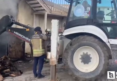 Akyurt’taki karton deposunda yangın çıktı