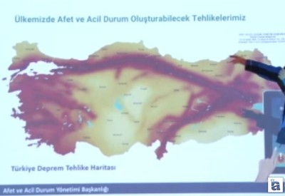 Sincan Belediyesi lise öğrencilerine afet eğitimi verdi