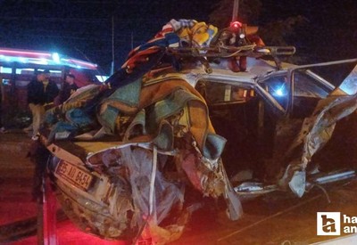 Ankara-İzmir D-300 Karayolunda kaza: 2'si ağır 5 yaralı