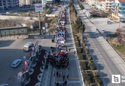 Maden işçileri özelleştirmeye karşı Ankara'ya yürüyüş başlattı