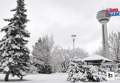 Meteoroloji yeni tarihi verdi! Ankara'ya lapa lapa kar geliyor bu akşam başlıyor