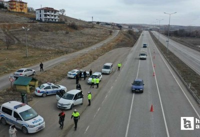 Akyurt'ta trafik denetimi