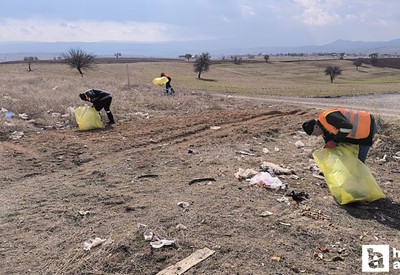 Altındağ Belediyesi ekiplerinden kırsal mahallelerde detaylı temizlik