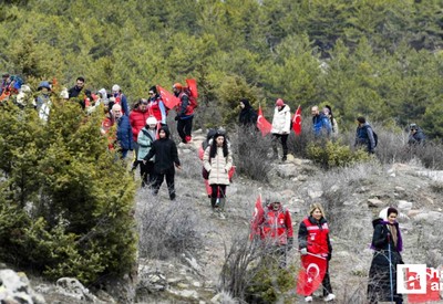 Ankaralılar Güdül Sorgun Yaylası'nda doğa yürüyüşü yaptı