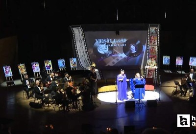 Ankara'da özel konserde Yeşilçam rüzgarı esti!