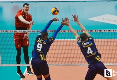 Fenerbahçe'ye mağlup olan Spor Toto, 2025 Erkekler Kupa Voley'e veda etti