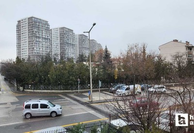 Yenimahalle ilçesi beklenen kar yağışına kavuştu