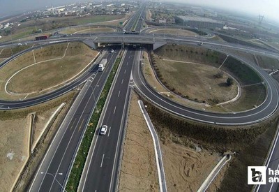 Ankara-Kırıkkale yolunda yol çalışması yapılıyor