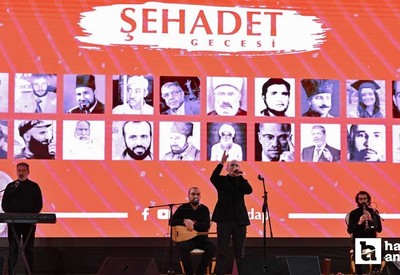 Ankara'da Filistin için Şehadet Gecesi yapıldı
