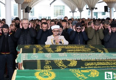 Başkentte dün doğalgaza zehirlenmesinden ölmüşlerdi, bugün 3 kişi toprağa verildi