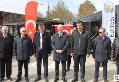 2 yeni halk otobüsü Sivas halkının hizmetinde