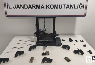 Yenimahalle'de 3 boyutlu yazıcı ile suikast silahı üretti: Şüpheli yakalandı