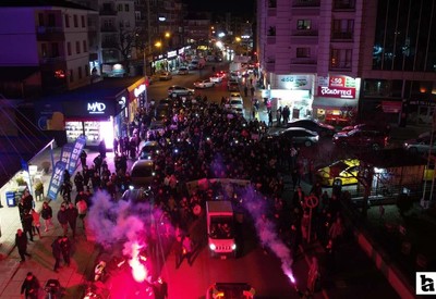 Çubuk'ta ramazan ayı için fener alayı gerçekleştirildi