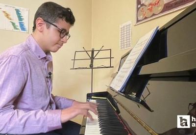 Otizmli müzik dehası, Ankaralıları kendine hayran bıraktı