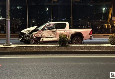 Polatlı'da pikap ile otomobilin çarpıştı kazada 1'i ağır 3 kişi yaralandı