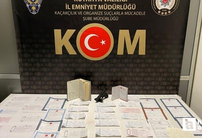 Kütahya'da tefecilik operasyonu: 2 kişi gözaltına alındı