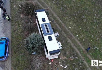 Çanakkale'de otobüs kazası: 37 kişi yaralandı