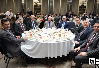 Ankaralı sanayiciler ASO Başkanı Ardıç'ın katıldığı iftar yemeğinde buluştu
