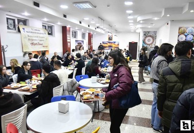ABB Gençlik sofralarında iftar heyecanı: Öğrencilere ücretsiz yemek