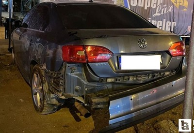 Kırıkkale-Ankara yolunda iki araç çarpıştı