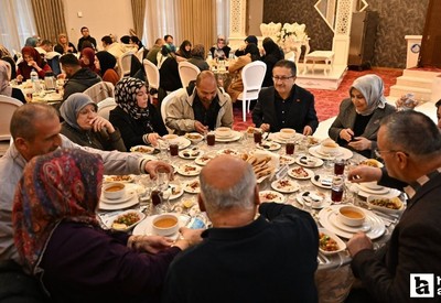 Altındağ Belediye Başkanı Tiryaki Karapürçeklilerle iftar yaptı