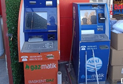 Çankaya Büyükesat'ta bulunan gazmatik ve sumatik cihazı kaldırıldı