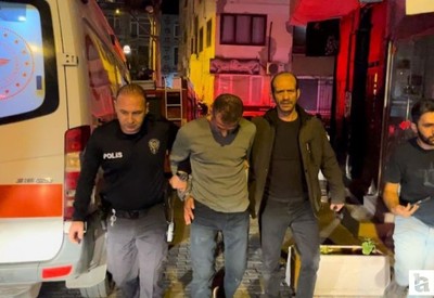 Bursa'da eşini ve kendini yakmaya çalışan şahsı polis, son anda engelledi
